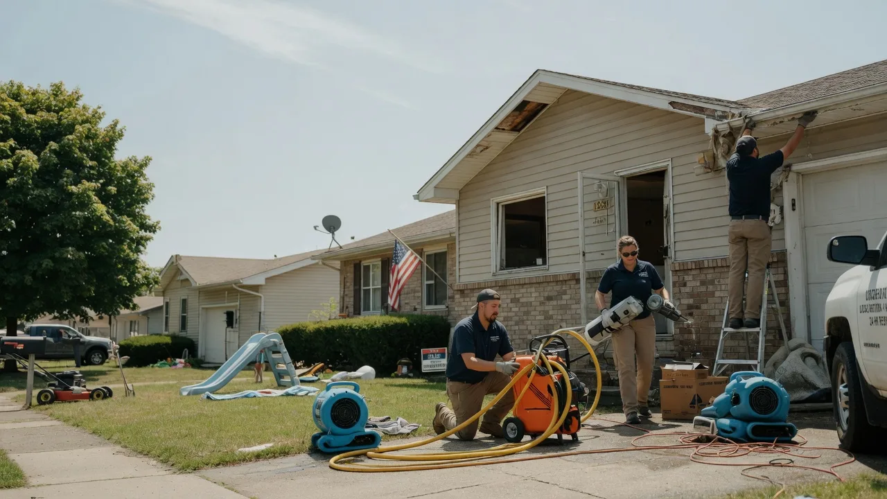Water Damage Restoration in Keenes, IL near me